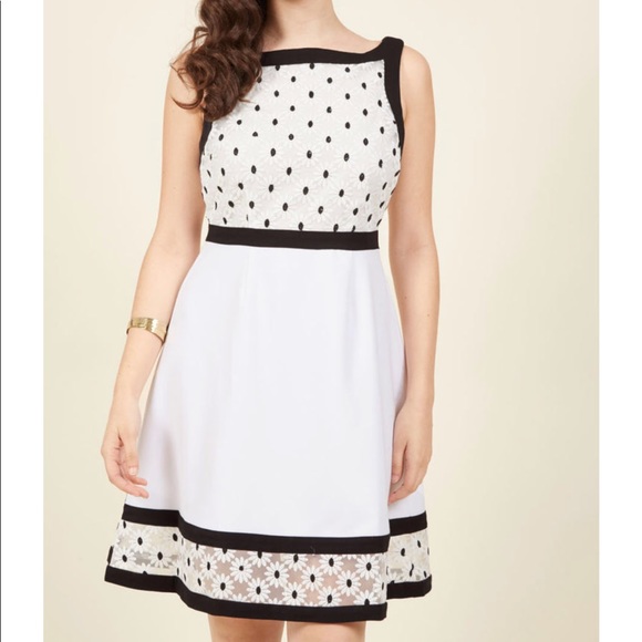 ModCloth Bliss in Bloom A-Line Dress - Picture 3 of 8
